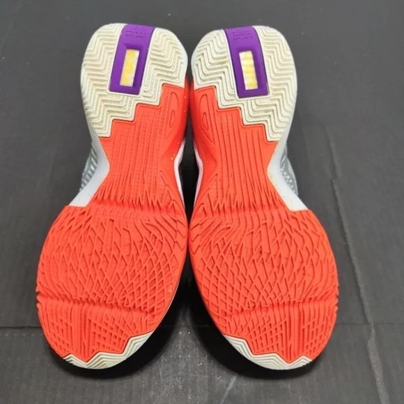 Nike LeBron Soldier 14 'Hare' Multicolor Basketball Sneakers Men Shoes Sz 11.5